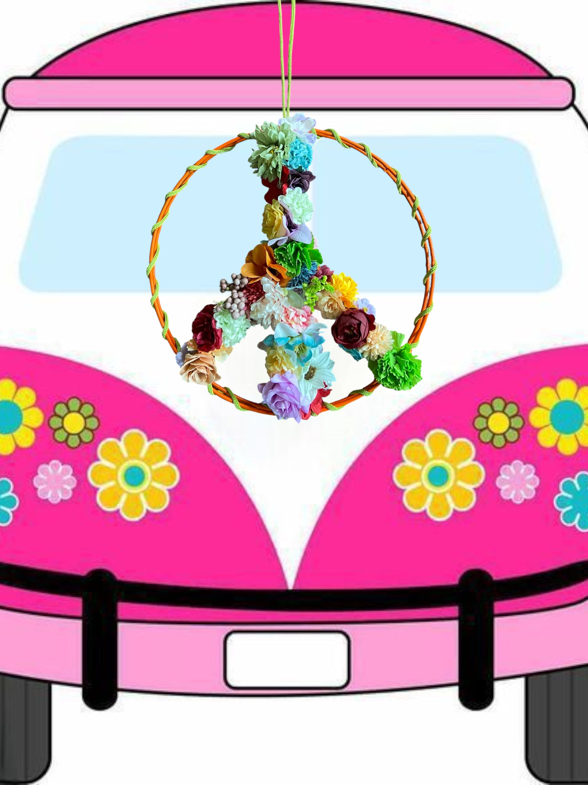 Summer Peace Wreath