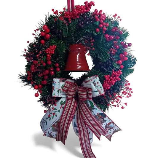 Red Berry Bell Wreath