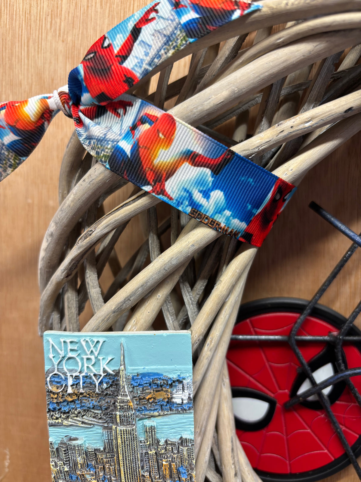 Web Slinger Showdown Wreath