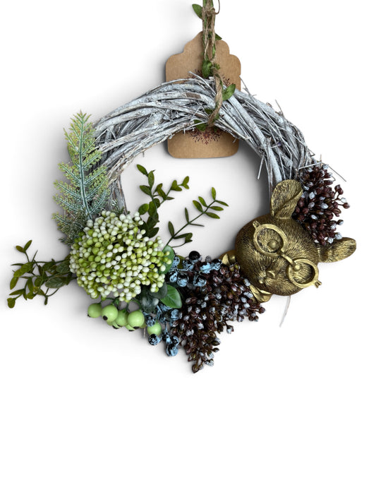 Dapper Harvest Mouse Wreath