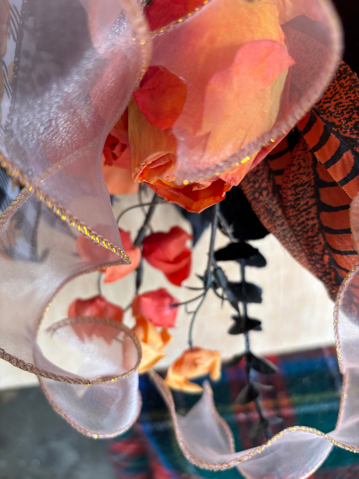 Autumn Spider Wreath
