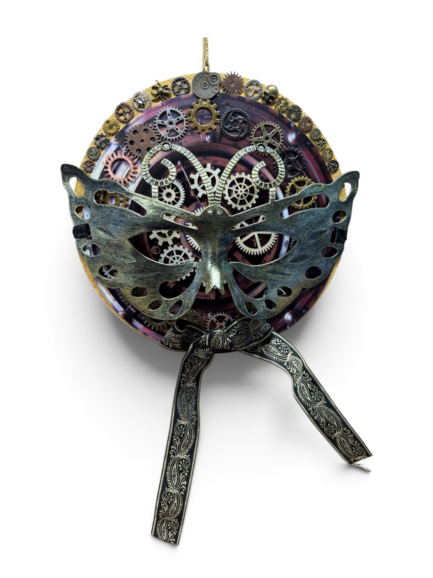 Masquerade Mechanica Wreath