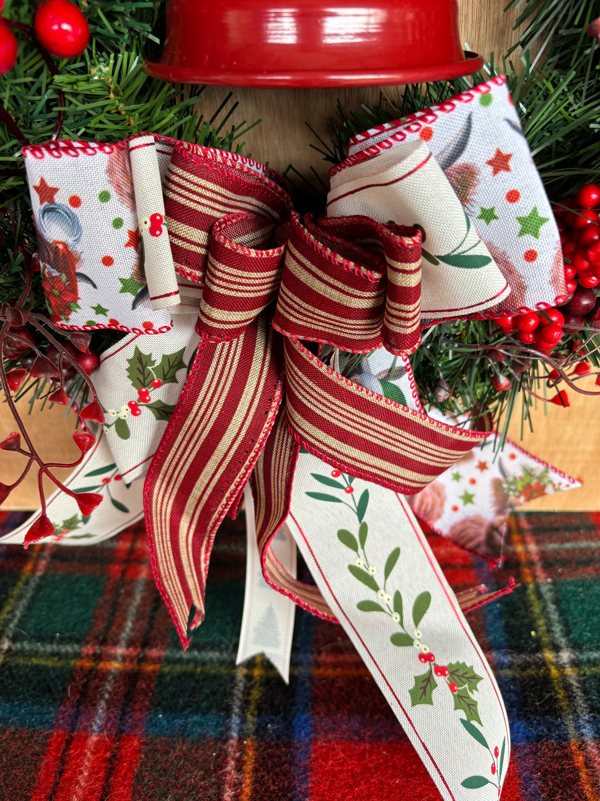 Red Berry Bell Wreath