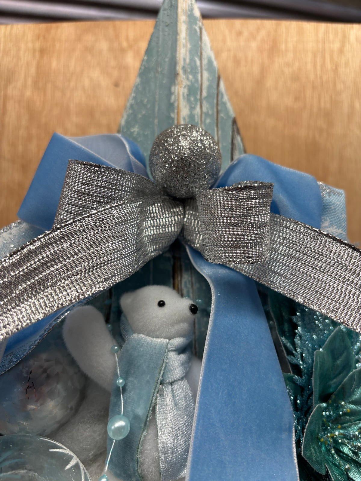 Blue and White Star
