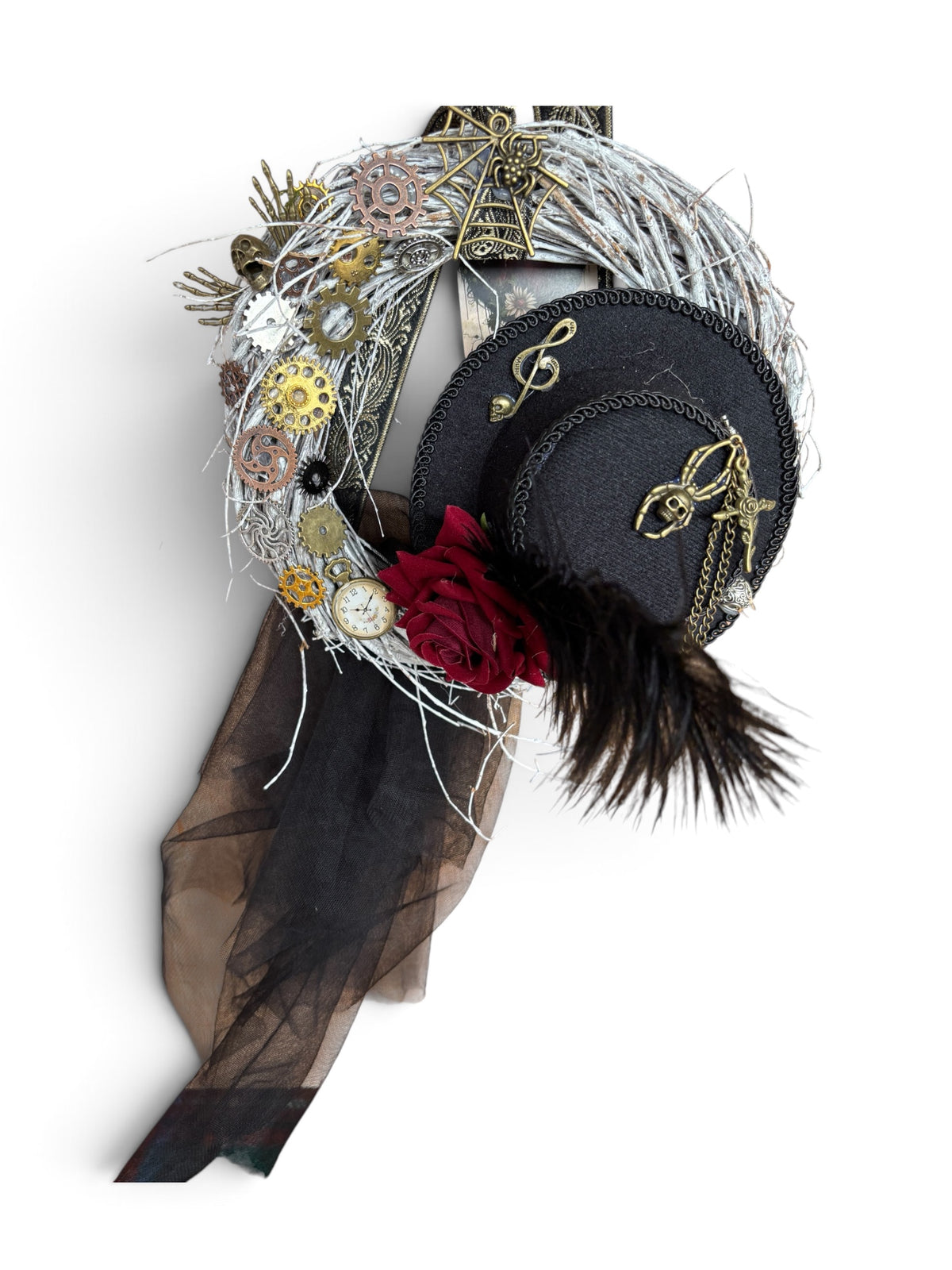 Steampunk Hat Wreath