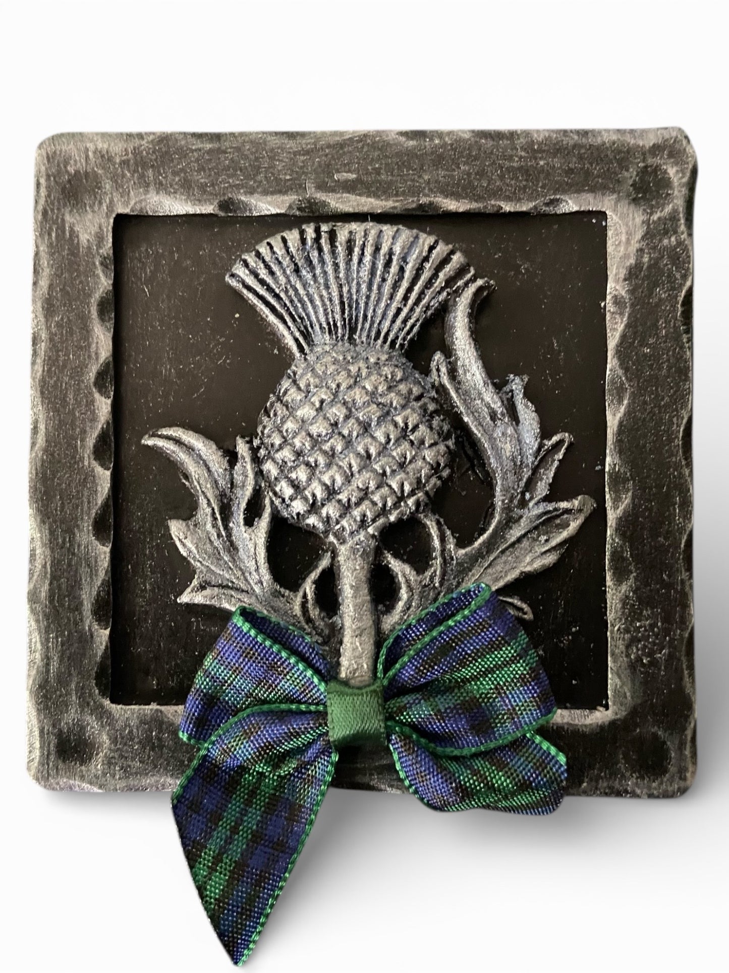 Thistle Plaque - Silver