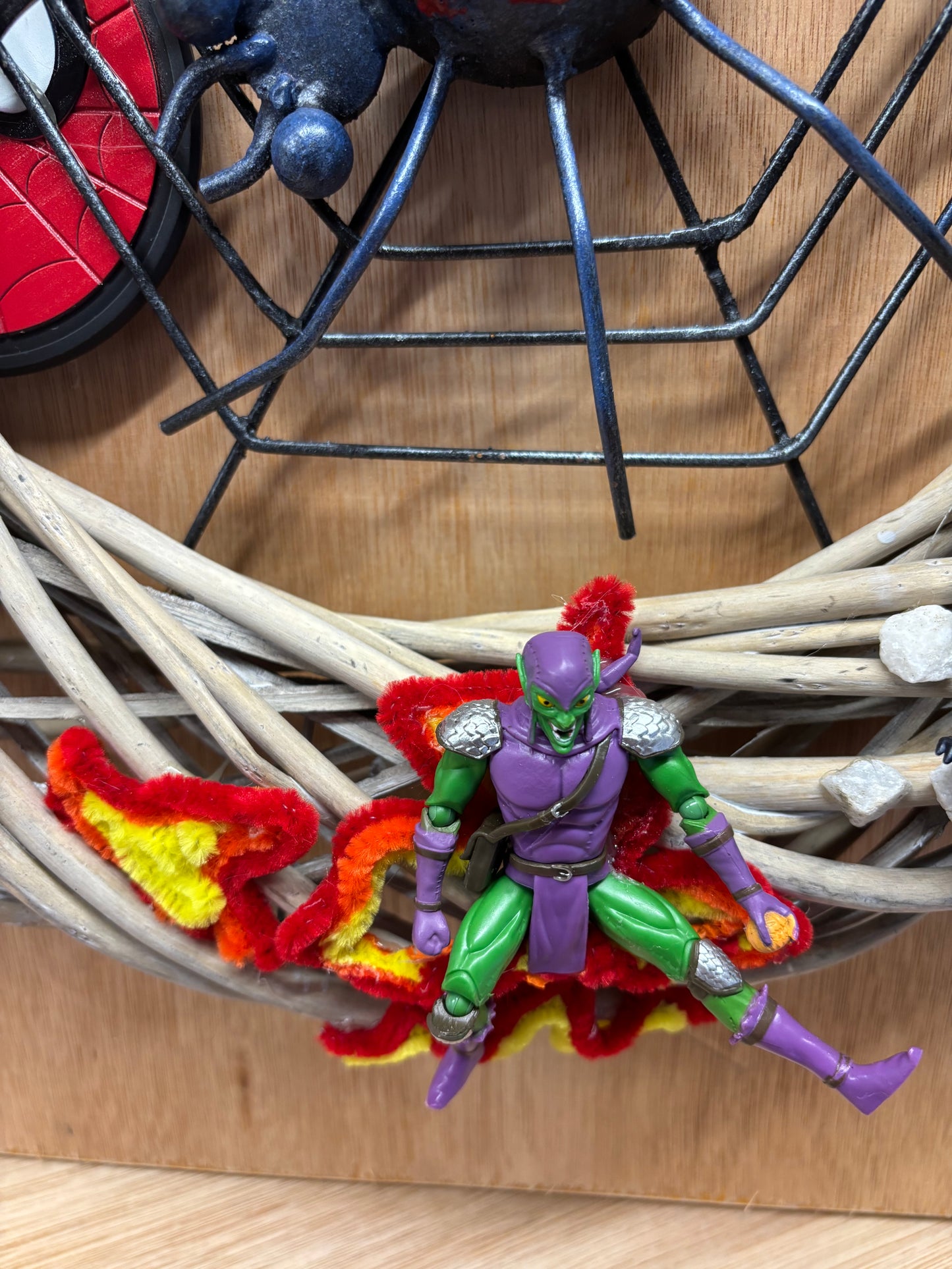 Web Slinger Showdown Wreath