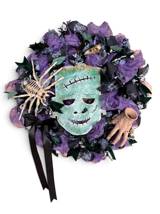 Frankie Halloween Wreath